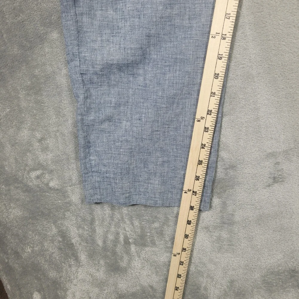 Banana Republic Linen Blend Pants Mens 36x30 (Fits 36x28) Standard Fit Taper